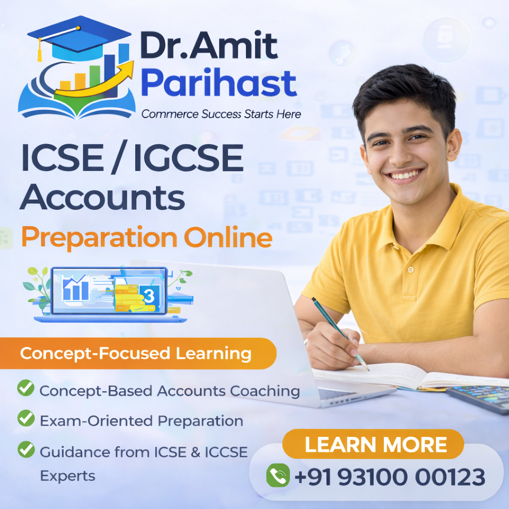ICSE IGCSE Accounts